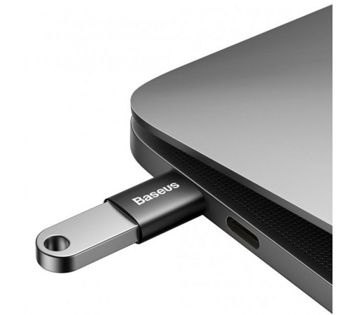 Перехідник Baseus Ingenuity Series Mini Type-C to USB 3.1 (ZJJQ000001) Black