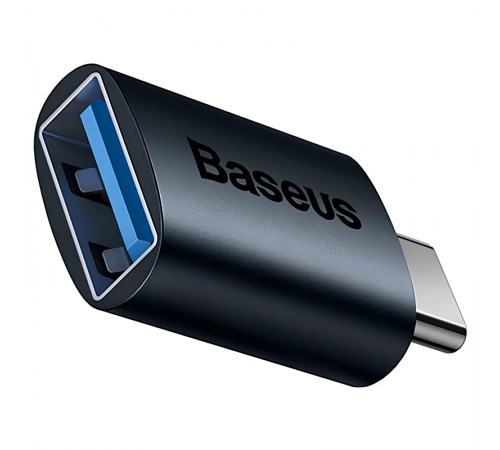 Перехідник Baseus Ingenuity Series Mini Type-C to USB 3.1 (ZJJQ000001) Blue