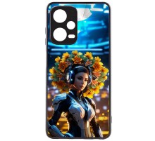 TPU+PC чохол Prisma Ladies для Xiaomi Redmi Note 12 4G Cyberpunk