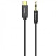 Аудіо кабель Aux Baseus Yiven Type-C Male to 3.5mm Male M01 (1m) (CAM01-01) Black