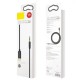Аудіо кабель Aux Baseus Yiven Type-C Male to 3.5mm Male M01 (1m) (CAM01-01) Black