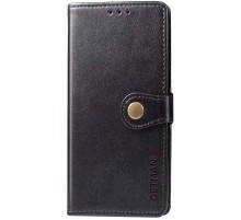 Шкіряний чохол книжка GETMAN Gallant (PU) для TECNO Camon 19 Чорний