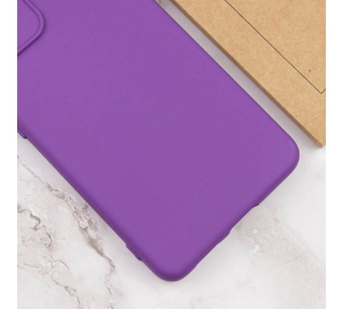 Чохол Silicone Cover Lakshmi Full Camera (A) для Tecno Spark Go 2023 Фіолетовий / Purple