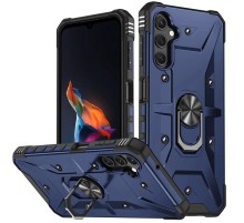 Ударостійкий чохол Pathfinder Ring для Samsung Galaxy A34 5G Синій / Navy