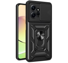 Ударостійкий чохол Camshield Serge Ring для Xiaomi Redmi Note 12 4G Чорний