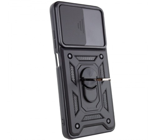 Ударостійкий чохол Camshield Serge Ring для Xiaomi Redmi Note 12 4G Чорний Ударостійкий чохол Camshield Serge Ring для Xiaomi Redmi Note 12 4G Чорний
