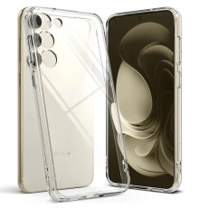 TPU чохол Epic Transparent 1,5mm Full Camera для Samsung Galaxy S23 Безбарвний (прозорий)