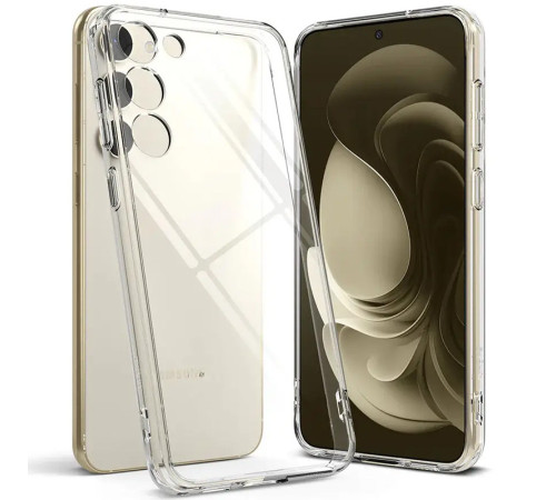 TPU чохол Epic Transparent 1,5mm Full Camera для Samsung Galaxy S23+ Безбарвний (прозорий)