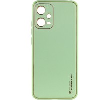Шкіряний чохол Xshield для Xiaomi Poco X5 5G / Redmi Note 12 5G Зелений / Pistachio