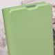 Шкіряний чохол книжка GETMAN Elegant (PU) для Xiaomi Redmi 12C М'ятний