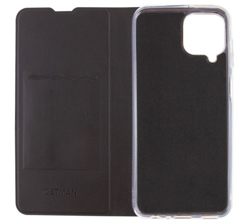 Шкіряний чохол книжка GETMAN Elegant (PU) для Samsung Galaxy M33 5G Чорний Шкіряний чохол книжка GETMAN Elegant (PU) для Samsung Galaxy M33 5G Чорний