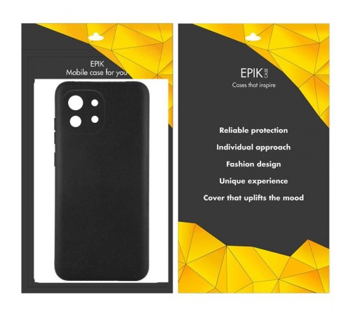 Чохол TPU Epik Black Full Camera для Xiaomi Mi 11 Чорний