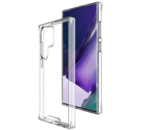 Чохол TPU Space Case transparent для Samsung Galaxy S23 Ultra Прозорий Чохол TPU Space Case transparent для Samsung Galaxy S23 Ultra Прозорий
