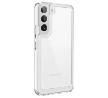 Чохол TPU+PC Clear 2.0 mm metal buttons для Samsung Galaxy S22+ Прозорий