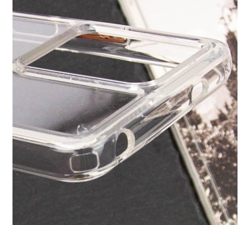 Чохол TPU+PC Clear 2.0 mm metal buttons для Xiaomi Poco X5 5G / Redmi Note 12 5G Прозорий Чохол TPU+PC Clear 2.0 mm metal buttons для Xiaomi Poco X5 5G / Redmi Note 12 5G Прозорий