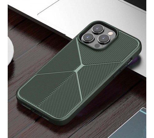 Чохол TPU BlackWood для Apple iPhone 12 Pro / 12 (6.1") Зелений Чохол TPU BlackWood для Apple iPhone 12 Pro / 12 (6.1") Зелений
