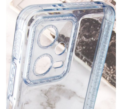 Чохол TPU Starfall Clear для Xiaomi Poco X5 5G / Redmi Note 12 5G Блакитний Чохол TPU Starfall Clear для Xiaomi Poco X5 5G / Redmi Note 12 5G Блакитний