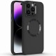TPU чохол Bonbon Metal Style with MagSafe для Apple iPhone 12 Pro Max (6.7") Чорний / Black