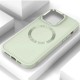 TPU чохол Bonbon Metal Style with MagSafe для Apple iPhone 13 (6.1") Білий / White