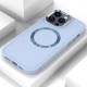TPU чохол Bonbon Metal Style with MagSafe для Apple iPhone 13 Pro (6.1") Блакитний / Mist Blue