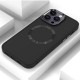 TPU чохол Bonbon Metal Style with MagSafe для Apple iPhone 13 Pro Max (6.7") Чорний / Black