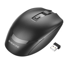 Миша BOROFONE BG7 Platinum 2.4G Black
