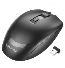 Миша BOROFONE BG7 Platinum 2.4G Black