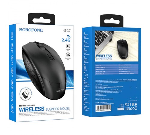 Миша BOROFONE BG7 Platinum 2.4G Black Миша BOROFONE BG7 Platinum 2.4G Black