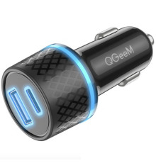 АЗП Borofone BZ21 Brilliant 48W PD30W+QC3.0 (1Type-C/1USB) Black