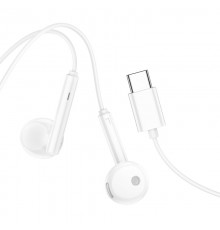 Навушники Borofone BM82 Art music (Type-C/1.2m) White