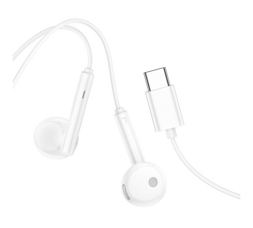 Навушники Borofone BM82 Art music (Type-C/1.2m) White Навушники Borofone BM82 Art music (Type-C/1.2m) White