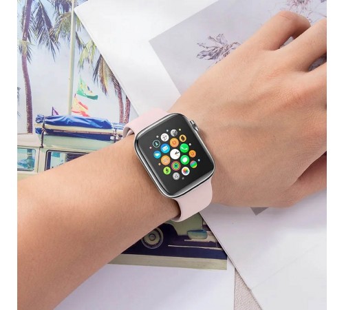 Ремінець Hoco WA01 Flexible series Apple watch (38/40/41mm) Powder Sand Ремінець Hoco WA01 Flexible series Apple watch (38/40/41mm) Powder Sand