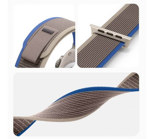 Ремінець Hoco WA14 Original series Apple watch (42/44/45/49mm) Blue with Gray Ремінець Hoco WA14 Original series Apple watch (42/44/45/49mm) Blue with Gray