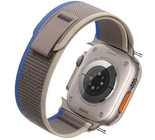 Ремінець Hoco WA14 Original series Apple watch (42/44/45/49mm) Blue with Gray Ремінець Hoco WA14 Original series Apple watch (42/44/45/49mm) Blue with Gray