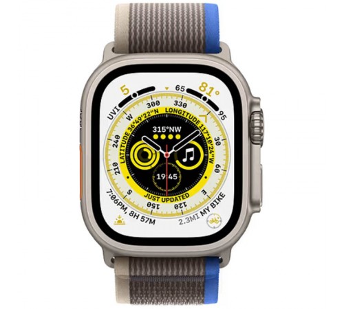 Ремінець Hoco WA14 Original series Apple watch (42/44/45/49mm) Blue with Gray Ремінець Hoco WA14 Original series Apple watch (42/44/45/49mm) Blue with Gray