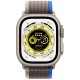Ремінець Hoco WA14 Original series Apple watch (42/44/45/49mm) Blue with Gray