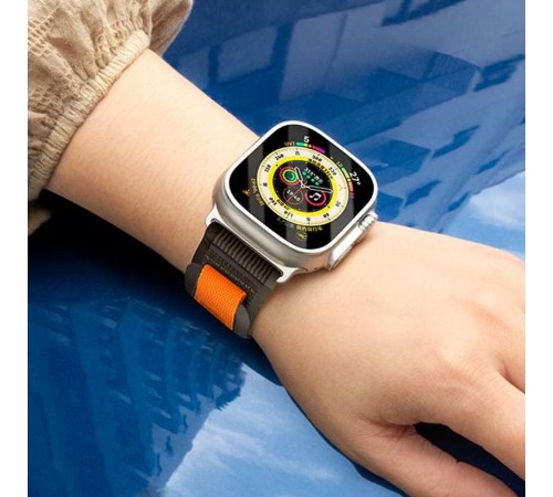 Ремінець Hoco WA14 Original series Apple watch (38/40/41mm) Black with Gray Ремінець Hoco WA14 Original series Apple watch (38/40/41mm) Black with Gray