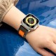 Ремінець Hoco WA14 Original series Apple watch (38/40/41mm) Black with Gray