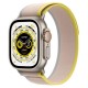 Ремінець Hoco WA14 Original series Apple watch (38/40/41mm) Yellow with White