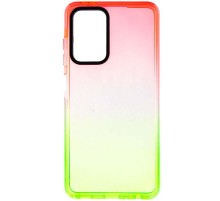 Чохол TPU+PC Sunny Gradient для Xiaomi Redmi Note 10 Pro / 10 Pro Max Рожевий / Салатовий