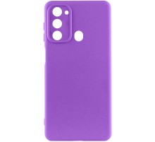 Чохол Silicone Cover Lakshmi Full Camera (A) для Tecno Spark Go 2022 (KG5m) Фіолетовий / Purple