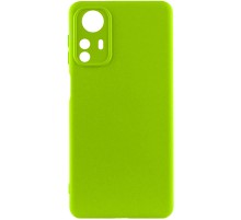Чохол Silicone Cover Lakshmi Full Camera (A) для Xiaomi Redmi Note 12S Салатовий / Neon Green