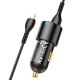 АЗП Hoco NZ6 PD45W (2Type-C/1USB) + Type-C to Lightning Black
