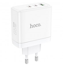 МЗП Hoco N30 Glory PD65W (2Type-C/1USB) White