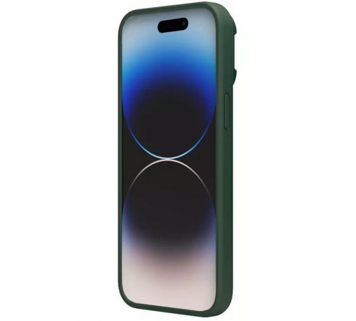 Чохол Silicone Nillkin LensWing Magnetic для Apple iPhone 14 Pro (6.1") Зелений / Green Чохол Silicone Nillkin LensWing Magnetic для Apple iPhone 14 Pro (6.1") Зелений / Green