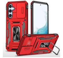 Ударостійкий чохол Camshield Army Ring для Samsung Galaxy A34 5G Червоний / Red