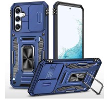 Ударостійкий чохол Camshield Army Ring для Samsung Galaxy A34 5G Синій / Navy