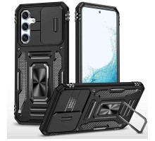 Ударостійкий чохол Camshield Army Ring для Samsung Galaxy A34 5G Чорний / Black