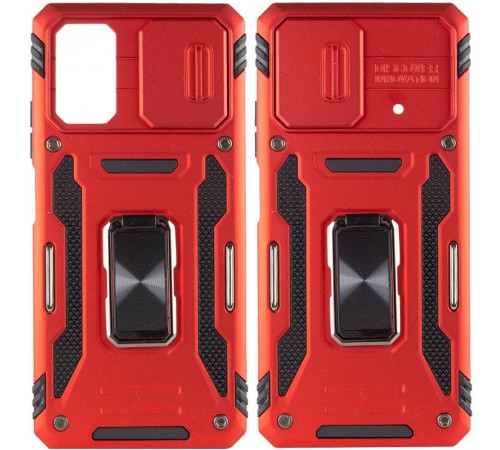Ударостійкий чохол Camshield Army Ring для Xiaomi Poco X5 Pro 5G / Note 12 Pro 5G Червоний / Red Ударостійкий чохол Camshield Army Ring для Xiaomi Poco X5 Pro 5G / Note 12 Pro 5G Червоний / Red