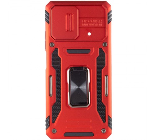Ударостійкий чохол Camshield Army Ring для Xiaomi Poco X5 Pro 5G / Note 12 Pro 5G Червоний / Red Ударостійкий чохол Camshield Army Ring для Xiaomi Poco X5 Pro 5G / Note 12 Pro 5G Червоний / Red